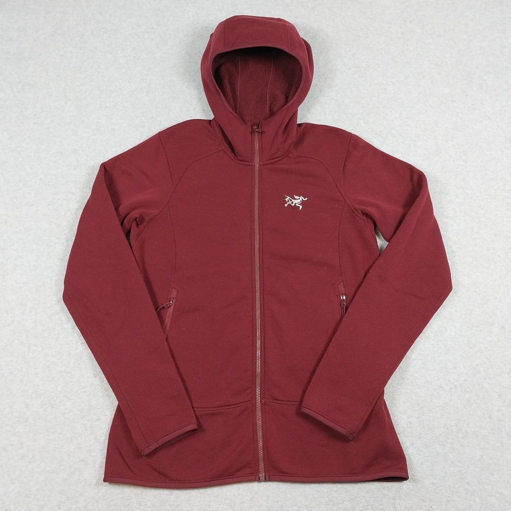 Arcteryx Hoody Womens Medium Burgundy KyaniteFull Zip Fleece